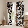 thumbnail image 3 of jejeloiu Southwestern Aztec Geometric Curtains Pack of 2 (42x84 Each),Rustic Western Boho Curtains Blackout For Kids, 3 of 6