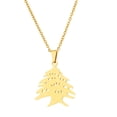 thumbnail image 1 of fastboy Statement With Style Lebanon Map Pendant Necklace For Unique Look Gift Idea Lebanon Map Pendants Necklace Necklaces Gold, 1 of 6