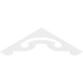thumbnail image 2 of Ekena Millwork 60"W x 17 1/2"H x 1"P (7/12) Pitch Northwest Architectural Grade PVC Gable Pediment, 2 of 5