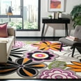 thumbnail image 5 of Safavieh  Handmade Soho Otti Floral N.Z. Wool Rug Brown/Multi 2'6" x 12' Runner 12' Runner Runner, Indoor Living Room, Bedroom, Dining Room Brown, 5 of 5