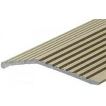 Thermwell Carpet Bar Fluted - Satin Gold - 1-3/8" x 36"