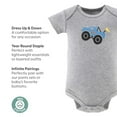 thumbnail image 3 of The Peanutshell Bodysuit Pack with Truck Dino Design for Baby Boys 18-24 Months, 4-Pack, 3 of 6