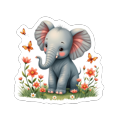 thumbnail image 5 of cartoon Elephant Stickers, Waterproof Elephant Sticker for Water Bottle Laptop Phone Cases Planner Skateboard Luggage Helmet Party Favor Decor, Ideal for Adults Teens Teacher Rewards, 5 of 9