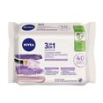 thumbnail image 1 of NIVEA 3-in-1 Biodegradable Sensitive Skin Cleansing Wipes, 1 of 7