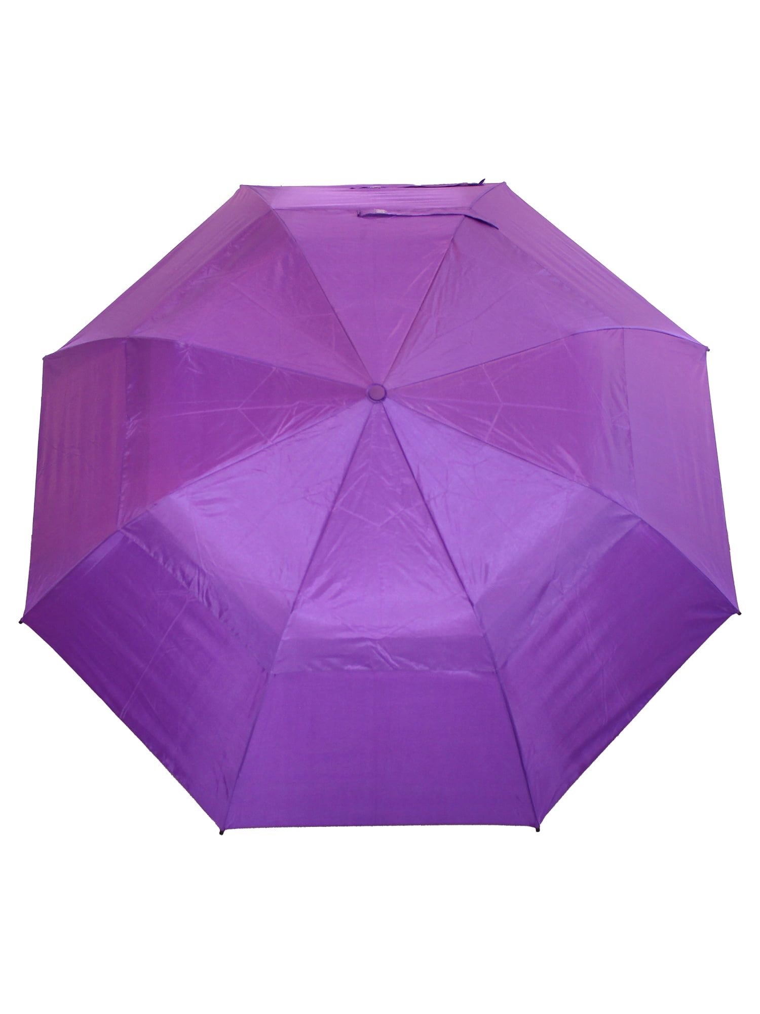Misty Harbor Automatic Open Two Person Rain Umbrella Bright Purple