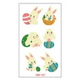 thumbnail image 1 of Xihbxyly Iniciar sesión en mi cuenta Pegatina temporal desechable en forma de huevo de Pascua para niños, 1 of 2