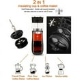 thumbnail image 2 of Portable French Travel Coffee Maker Double Walled Stainles Steel Vacuum Insulated Maker&Tea 320ML A, 2 of 8