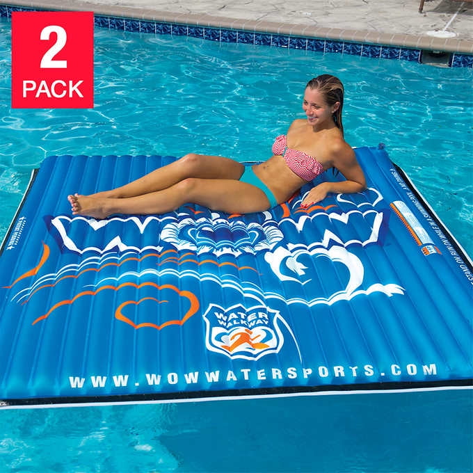 stackable floating water mat