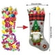 thumbnail image 3 of Injueey Calcetín de Navidad a cuadros, decoración de Navidad, media de felpa no tejida, bolsa colgante para ancianos, fiesta, regalo de Año Nuevo, Type3 NO3 Injueey HA008744-02, 3 of 6