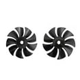 thumbnail image 2 of Lightweight and Waterproof Air Compressor Fan Blade for 1100W 1500W Direct Connected Air Pump Motor Cooling Fan, 1100W 1500W A, 2 of 6