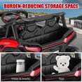 thumbnail image 4 of VIBESPARK 24V 2 Seater Ride on Toys UTV with Remote Control, Electric Ride on Cars for Kids, Power Car Wheels, Colorful LED Lights, Bluetooth, Storage Space, Red, 4 of 9