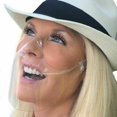 thumbnail image 1 of 1 pieza de visera para boca y nariz, máscara facial, visera facial transparente, Sunny, 1 of 5