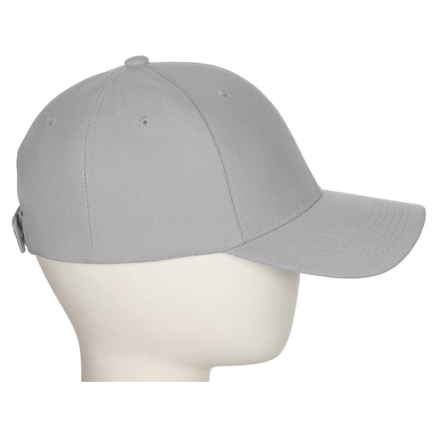 Classic 3D Raised Initial Letters A to Z Structured Baseball Hat