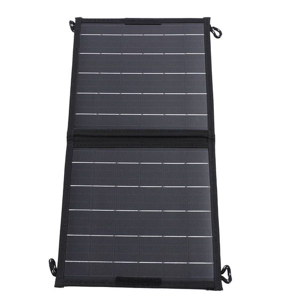 Panel Solar Portátil, Cargador Solar Versátil de 10W de Carga de Carga de Sobrecarga para Caminar