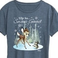thumbnail image 3 of Disney Bambi - Christmas - Up To Snow Good - Women's Short Sleeve Graphic T-Shirt, 3 of 5