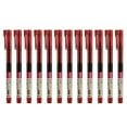 thumbnail image 2 of 1 Set Students Stationery Premium Multi-functional Ball-point Pen Portable Office Accessory Light Weight Hand Account Tool Burgundy Red, 2 of 7