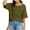 Army Green, variant on T Shirts for Womens-Summer Crew Neck Tops Ladies Short Sleeve Loose Tee Army Green XL