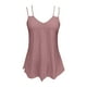 thumbnail image 4 of Top corto sin mangas estampado para mujer - Camiseta elegante con cuello redondo, 4 of 6