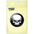 thumbnail image 1 of Tribal Skull on Black Refrigerator Button Magnet, 1 of 2