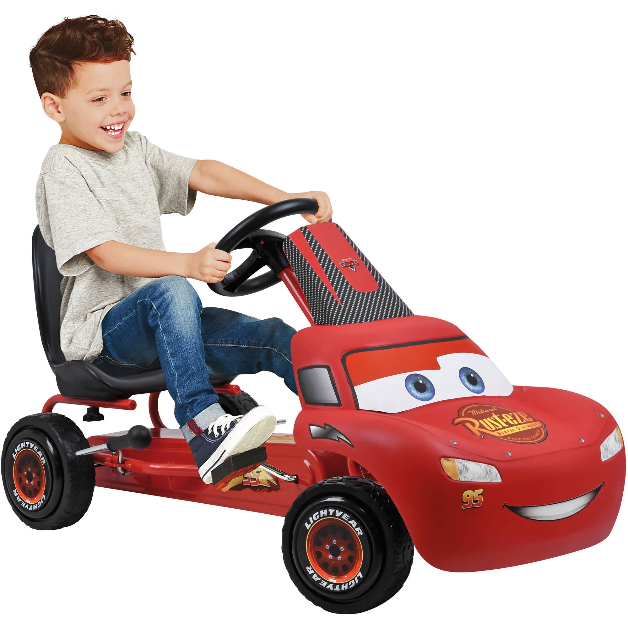 lightning mcqueen go kart