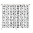 thumbnail image 5 of Monochrome Controllers Games Icons White Pattern Shower Curtain 84"x72" ,Bathroom Decorative Shower Curtains Set with 12 Hooks,Modern Waterproof Washable Shower Curtain, 5 of 6