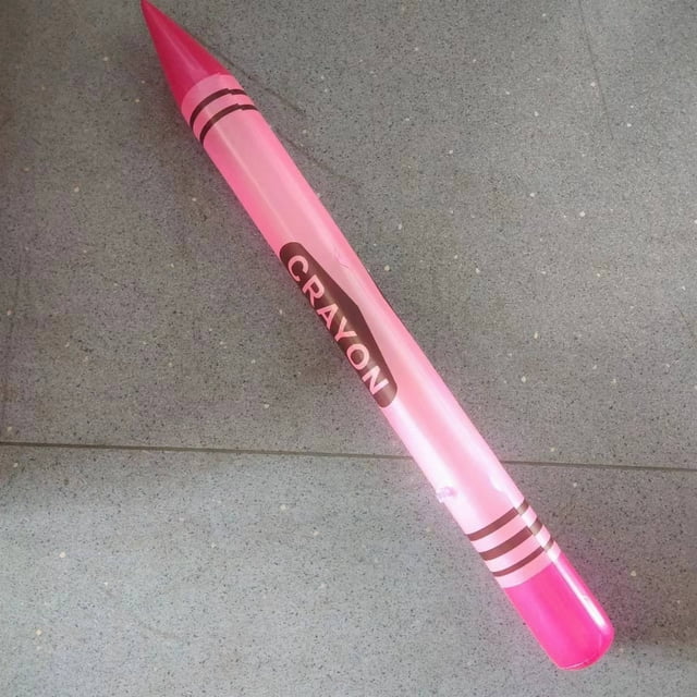 Tall Inflatable Crayons Large Blow Up Crayons Set Giant Crayon Prop Decorations Kids Birthday Decor Party