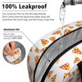 thumbnail image 5 of Lunch Bag Lunch Box for Women Reusable Insulated Lunch Bags,Water-Resistant Pizza Logo Cooler Lunch Tote Bag, Large Capacity for Work Travel Picnic, 5 of 6