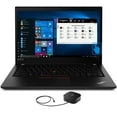 thumbnail image 1 of Lenovo ThinkPad P14s Gen 2 Home/Business Laptop (Intel i7-1185G7 4-Core, 14.0in 60 Hz Touch Full HD (1920x1080), NVIDIA T500, 20GB RAM, Win 10 Pro) with G2 Universal Dock, 1 of 7