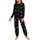 thumbnail image 4 of TaTaai Children's Pocket Print Sweatshirt & Sweatpants Set, Cozy Pullover Two Piece Outfit, Boys Girls Holiday Photo Coordinated Wear, Valentine's Day Christmas Set Gift, 4 of 8
