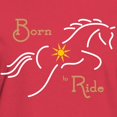 thumbnail image 3 of CafePress - Born To Ride Women's Dark T Shirt - Women's Traditional Fit Dark T-Shirt, 3 of 4