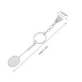 thumbnail image 2 of Miangastore Creative Backpack Chain Hanging Badminton Racket Accessory Creative Metal Badminton Keychain Pendant For Sports Fans Pendant Bat Keychain, 2 of 9