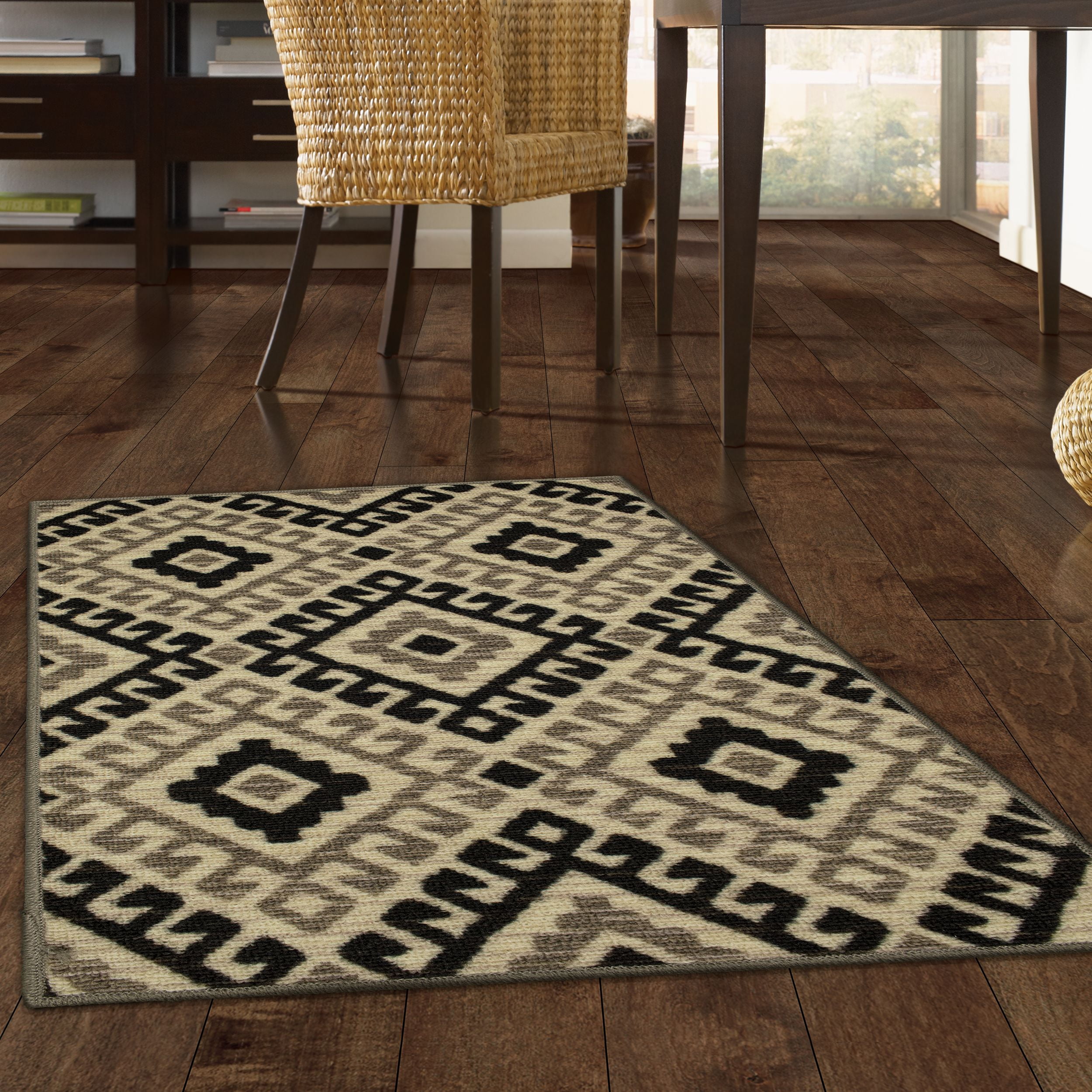 Mainstays Aztec Multi 2 6 X 3 10 Rug Walmart Com Walmart Com