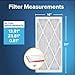 thumbnail image 5 of Filtrete 14x24x1 AC Furnace Air Filter MERV 11 MPR 1000 Micro Allergen Defense 3-Month Pleated 1-Inch Electrostatic Air Cleaning Filter 2 Pack (Actual Size 13.81 x 23.81 x 0.81 in), 5 of 5