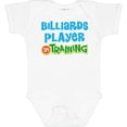 thumbnail image 3 of Inktastic Billiards Player in Training Boys or Girls Baby Bodysuit, 3 of 5