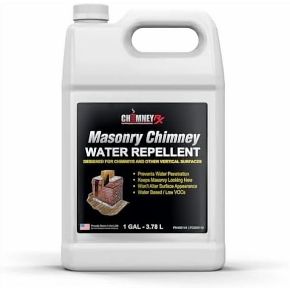 Masonry Fireplace Chimney Water Repellent - 1 Gallon