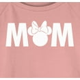 thumbnail image 2 of Junior's Mickey & Friends Mother's Day Minnie Mouse Mom Sweatshirt Desert Pink X Large, 2 of 3
