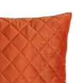 thumbnail image 3 of Lush Decor 100% Polyester Diamond Velvet Decorative Pillow Mineral Yellow Single 20X20, 3 of 11