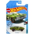 thumbnail image 4 of Hot Wheels Die-Cast Collectible Vehicle - '69 Chevelle ~ Green and Black 2 Door Sedan ~ Tooned Collection ~ 4/10~15/250, 4 of 4