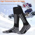 thumbnail image 5 of Waterproof Long Warm Breathable Ski Socks Thicken Winter Sports Men Women Cotton, 5 of 10