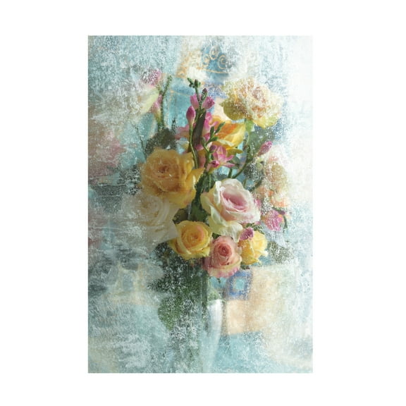 Canvas Wall Art - Andrey Morozov 'The Winter Bouquet' Wall Art for Living Room, Bedroom, or Office D?cor by Trademark Fine Art - 12 x 19 Inches