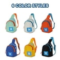 thumbnail image 7 of URSOFINE Color Block Sling Bag - Lightweight Crossbody Chest Bag for Outdoor & Daily Use, 7 of 7