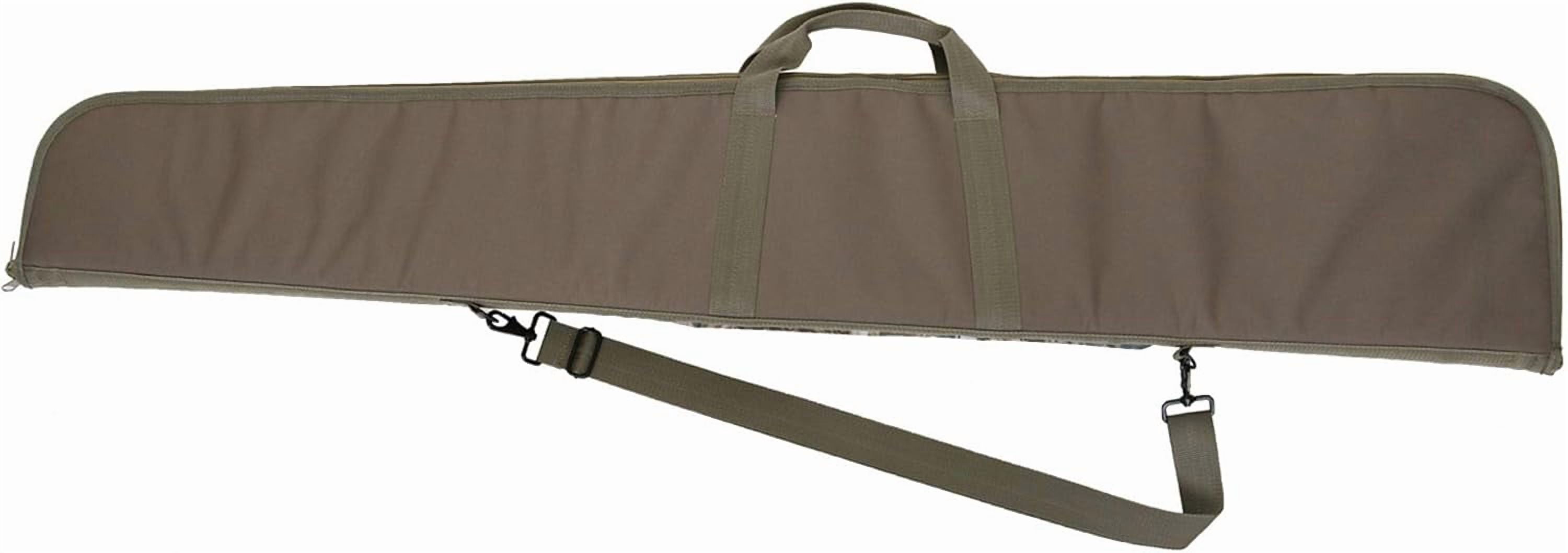 LRYWAL Rifle Case,Hunting Deluxe Scoped Gear Camouflage Soft Shotgun Gun Bag with Zippered Accessory Pocket and Adjustable Shoulder Strap