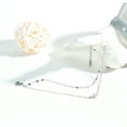 thumbnail image 4 of Yoursfs CZ Double Layer Chain Bracelet For Woman Stainless Steel for Wedding Jewelry, 4 of 4