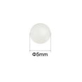 thumbnail image 2 of Unique Bargains Boules de Roulement en Plastique Solide Nylon 5mm G1 Precision Lot de 25, 2 of 4