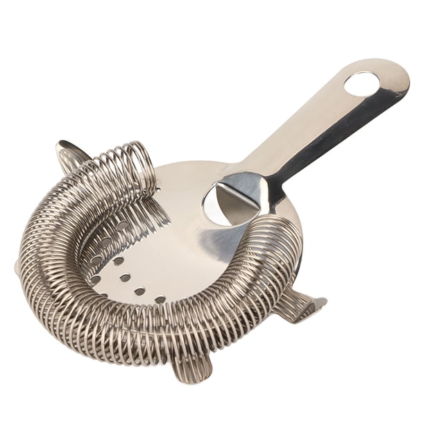Colador de barra de acero inoxidable, colador de barra de acero inoxidable, filtro de cóctel, colador para bebidas, diseño exquisito