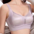 thumbnail image 6 of Njagoc3 Wireless Bras for Women V Neck Wide Straps Seamless Comfortable Underwire Free Daily Bra, 6 of 6