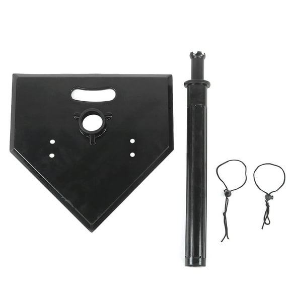Soporte ajustable para bateo de béisbol y sóftbol, accesorios de práctica y bateo, color negro