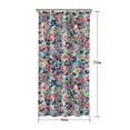 thumbnail image 5 of Pioneer Flower Floral Print Pattern Shower Curtain 36"x72" ,Bathroom Decorative Shower Curtains Set with 12 Hooks,Modern Waterproof Washable Shower Curtain, 5 of 6