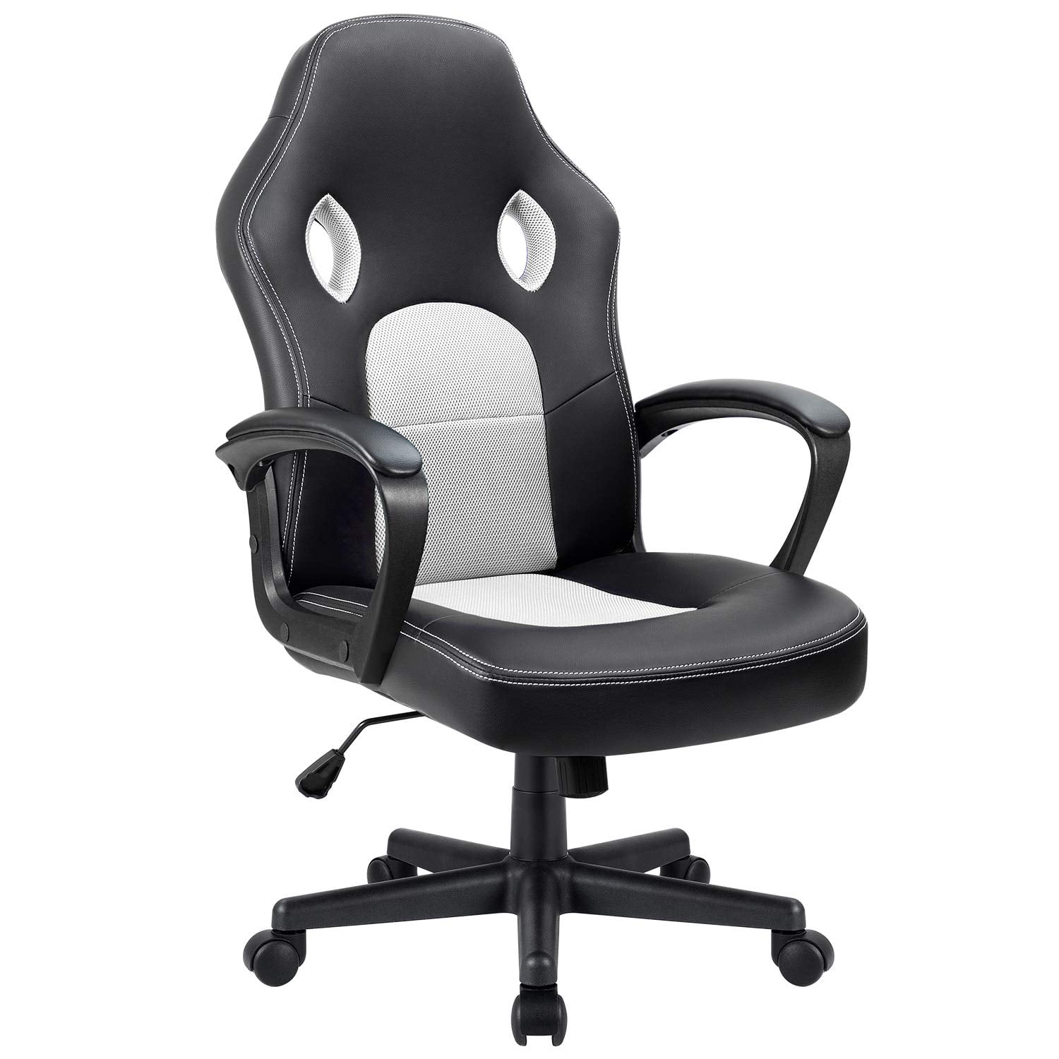 Race Car Office Chair Swivel Exacutive Faux Leather Computer Gaming Seat 