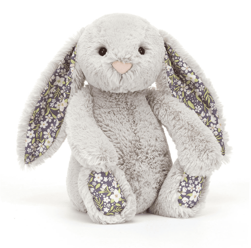 Jellycat Plush Bashful Cream Bunny with Floppy Ears, Soft Stuffed